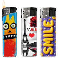 Feuerzeuge mit Motiv &amp; Softflamme