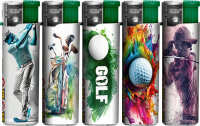 Golf Motiv-Feuerzeug, 50er Display