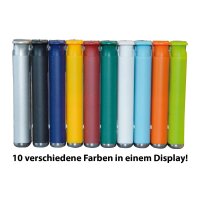 Feuerzeug "Blue&sup2;" 10er Mix Edition, 30er Display