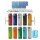 Feuerzeug "Blue&sup2;" 10er Mix Edition, 30er Display