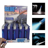 Feuerzeug Blue&sup2; Blue Edition, 30er Display