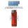 Feuerzeug Blue&sup2; Red Edition, 30er Display