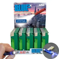 Feuerzeug Blue&sup2; Green Edition, 30er Display