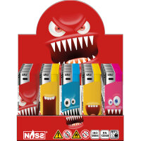 Monster Motiv-Feuerzeug, 50er Display