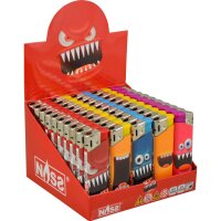 Monster Motiv-Feuerzeug, 50er Display