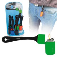 Outdoor-Feuerzeug mit Schutzkappe, 12er Display