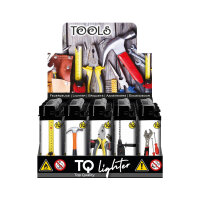Reibrad-Motivfeuerzeug "Tools", 50er Display