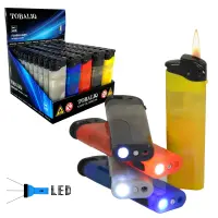 LED-Feuerzeug | Flash-Light | 50er Display