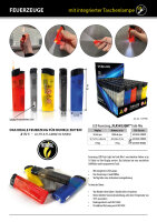 LED-Feuerzeug | Flash-Light | 50er Display