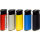 Feuerzeug 2in1 "2 HOT" Color Mix GUMMIERT, 25er Display