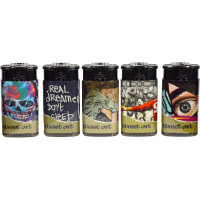 Feuerzeug 2in1 "2 HOT Street Art" 25er Display