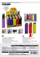 Feuerzeug "Fusion 2in1" mit Handyhalterung, 25er Display