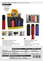 Feuerzeug "Fusion 2in1 Mix3" mit Handyhalterung, 25er Display