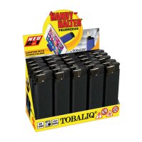 Feuerzeug "Fusion 2in1 Black" mit...