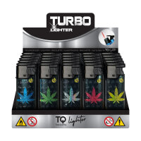 JET-Flame GLANZ-Motiv-Feuerzeug &bdquo;LEAF&ldquo; 25er...