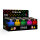 DUAL Soft + Jet-Flame Feuerzeug | Metall Embossing | 25er Display