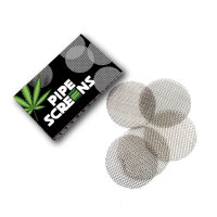 Pfeifensieb"Pipe Screens Silver" 100er-Box