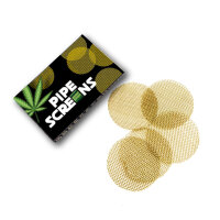 Pfeifensieb"Pipe Screens Gold" 100er-Box