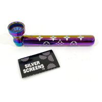 Metallic Mesh Glas-Pipe Set 2in1, 12er Display
