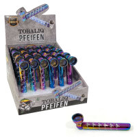 Metallic Fusion Glas-Pipe, 24er Display