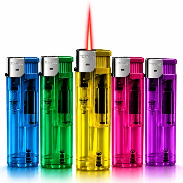 JET-Feuerzeug | modern colors | "RIO" | 50er Display