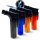 Double Jet-Flame Brenner | 11,4 cm | "X2", 12 er Display