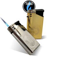Jet-Flame Metall-Feuerzeug "BITCOIN" |...