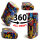 JET-Flame Feuerzeug &bdquo;Loriny Arts" | Flip Cap | 20er Display