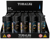 JET-Flame Feuerzeug &bdquo;Zlix-Vip&ldquo; | Flip Cap | 20er Display