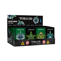 JET-Flame Feuerzeug &bdquo;Good Weed&ldquo; | Flip Cap | 20er Display