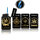 JET-Flame Feuerzeug &bdquo;Gold Cannabis&ldquo; | Flip Cap | 20er Display