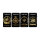JET-Flame Feuerzeug &bdquo;Gold Cannabis&ldquo; | Flip Cap | 20er Display
