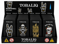 JET-Flame Feuerzeug &bdquo;Rock N Roll&ldquo; | Flip Cap...
