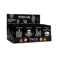 JET-Flame Feuerzeug &bdquo;Rock N Roll&ldquo; | Flip Cap | 20er Display