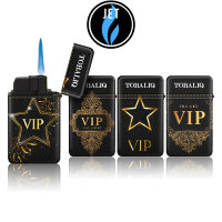 JET-Flame Feuerzeug &bdquo;VIP&ldquo; | Flip Cap | 20er...