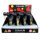 Jet-Flame Motiv-Brenner | 10,5 cm | "Uv Canabis", 12er Display