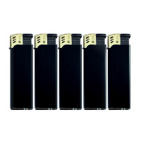 JET-Flame Feuerzeug BLACK ELITE Edition, 50er Display