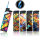 JET-Flame 3D-GLANZ-Motiv-Feuerzeug "Tactile Worlds&ldquo; 50er Display
