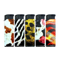 JET-Flame 3D-GLANZ-Motiv-Feuerzeug "Wild Imprint&ldquo; 50er Display
