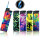 JET-Flame 3D-GLANZ-Motiv-Feuerzeug "Glow Weed&ldquo; 50er Display