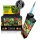 JET-Flame 3D-GLANZ-Motiv-Feuerzeug "Rasta Puff&ldquo; 50er Display