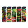 JET-Flame 3D-GLANZ-Motiv-Feuerzeug "Rasta Puff&ldquo; 50er Display