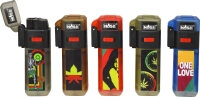 JET-Flame Feuerzeug "Raster" | Flip Cap | 25er...