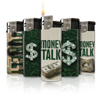 Money Talk Motiv-Feuerzeug, 50er Display