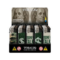 Money Talk Motiv-Feuerzeug, 50er Display