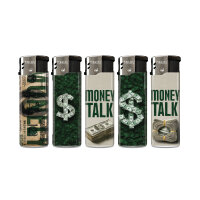 Money Talk Motiv-Feuerzeug, 50er Display