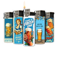Beer Fest Motiv-Feuerzeug, 50er Display