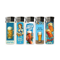 Beer Fest Motiv-Feuerzeug, 50er Display