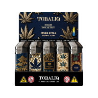 Weed Style Motiv-Feuerzeug, 50er Display