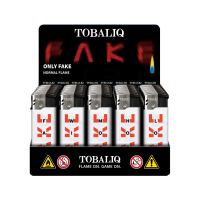 Only Fake Flip-Motiv-Feuerzeug, 50er Display